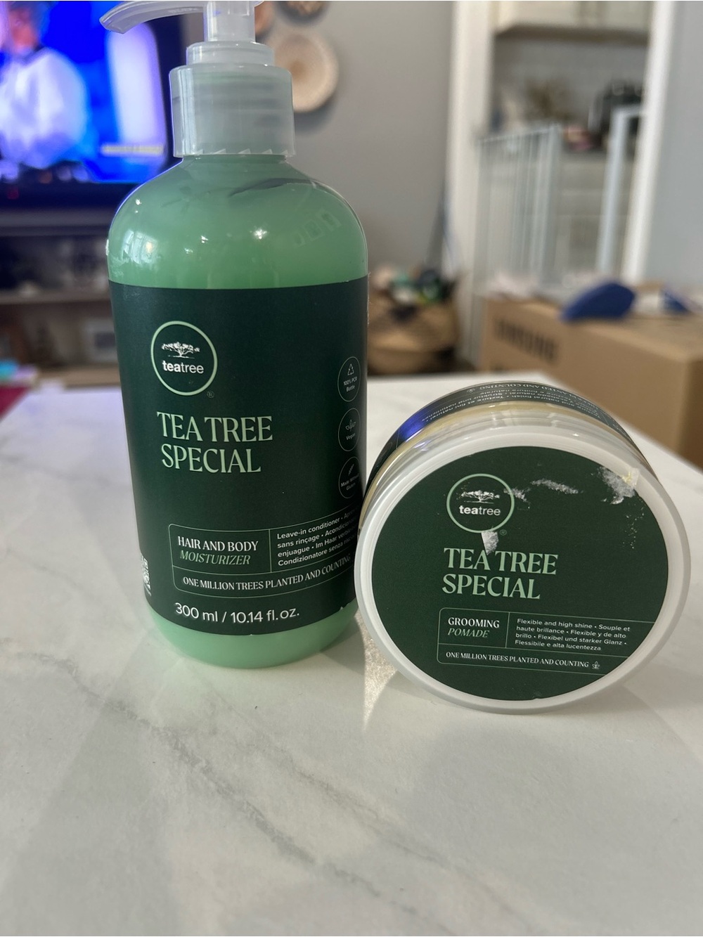 Paul Mitchell Tea Tree Special Hair & Body Moisturizer — Green